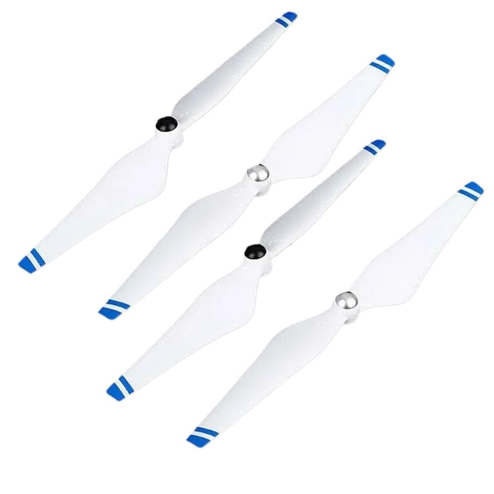 Kompatible Ersatzpropeller Kompatibel mit Phantom 3 SE Pro Advanced Drone CCW CW Quick Release Zubehör 2 4 Stück(4 PCS BLUE) von REUISAX