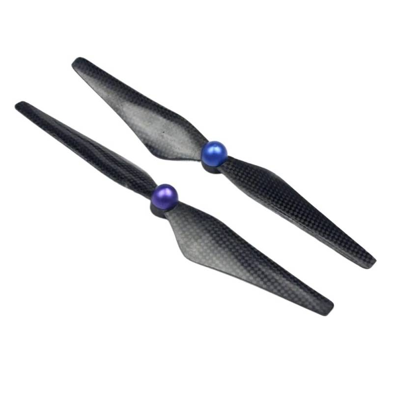 Kompatible Propeller Kompatibel mit Phantom 2 Vision 9450 9 Zoll CW CCW Kohlefaser mit selbstspannenden Schraubenmuttern von REUISAX