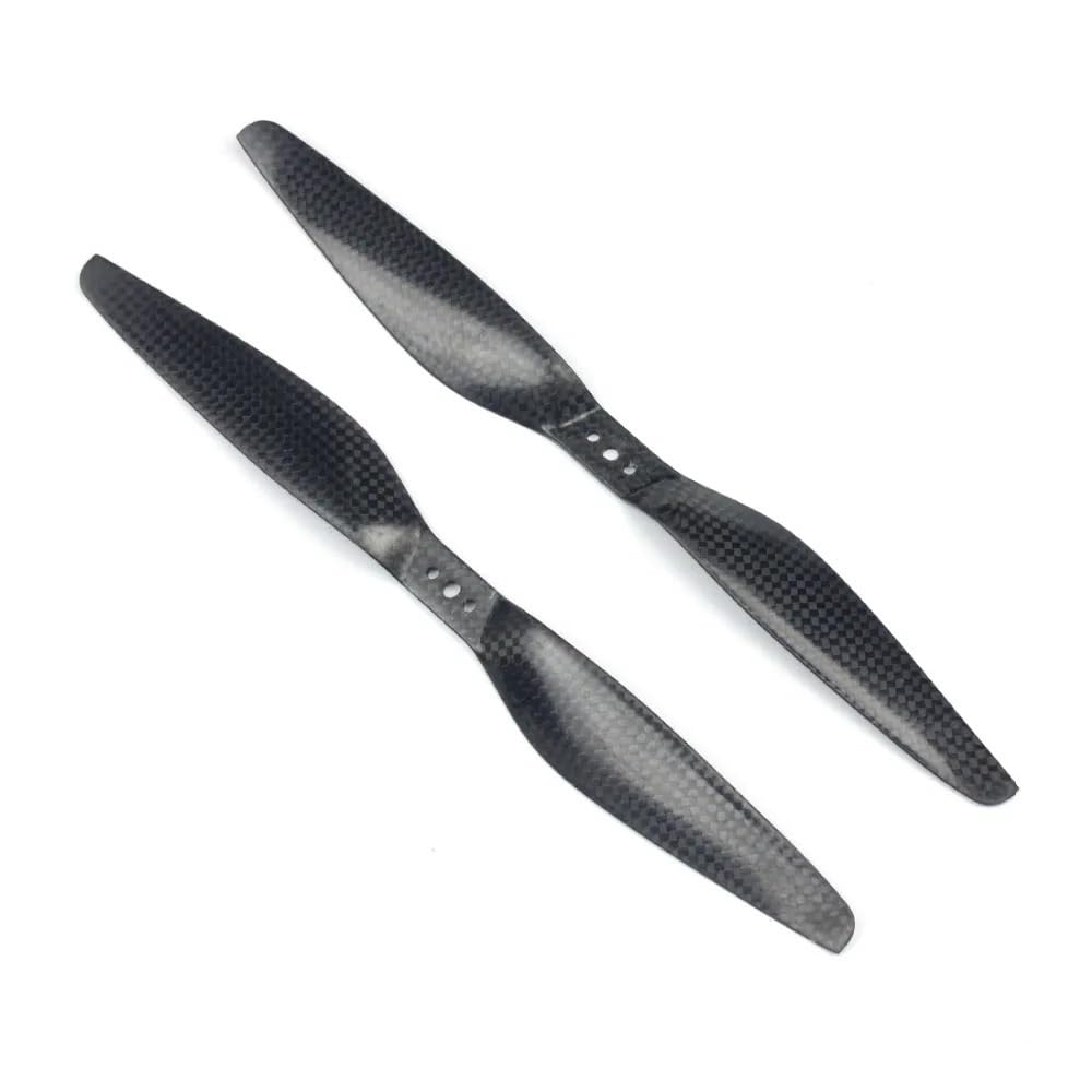 Kompatibler Multicopter RC Flugzeugpropeller 1055 10 Zoll CW CCW 10x5,5 Paddel 3 Löcher Mitte 4 mm Seite 3 mm von REUISAX