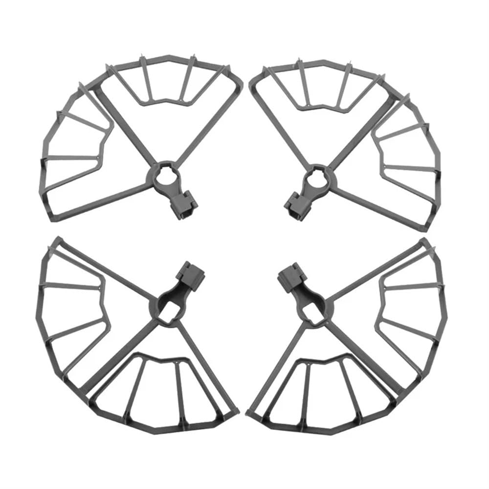 Kompatibles Drohnenzubehör Kompatibel mit 2 Pro 2 Zoom 4 Stück Schutzabdeckungen Antikollisionsschutz von REUISAX