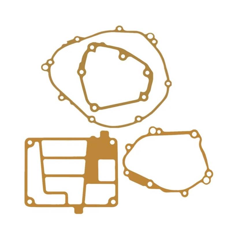 Motorrad-Kurbelgehäuse-Ölpumpen-Kupplungsdeckel-Dichtungssätze, kompatibel mit R1 YZF-R1 YZFR1-Modellen 2004–2008 und FZ1 FZ-1-Modellen 2006–2014(THE KITS) von REUISAX
