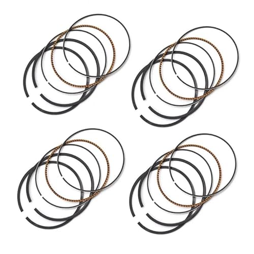 Motorrad-Motorkomponenten, Standardbohrung, 48 mm Kolbenringe, kompatibel mit K ZXR250 ZXR250R ZX R250(4SETS RING 48MM) von REUISAX