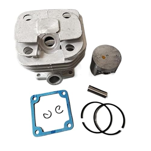 Zylinder-Kolbenring-Dichtungssatz für 47,9 cc Kettensäge, kompatibel mit Zylinder Assy 22157–12110 A130–002080 von REUISAX