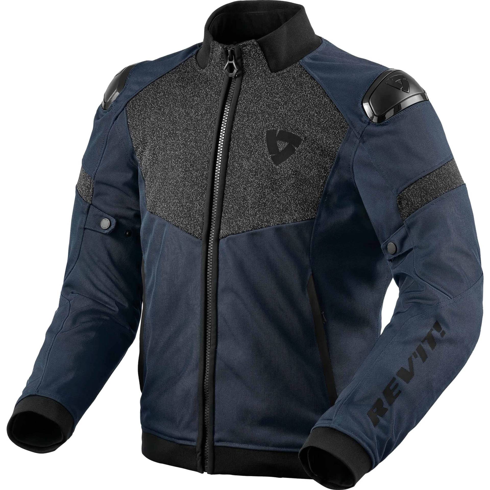 REV'IT! Action H2O Textiljacke schwarz/dunkelblau L Herren von REV'IT!