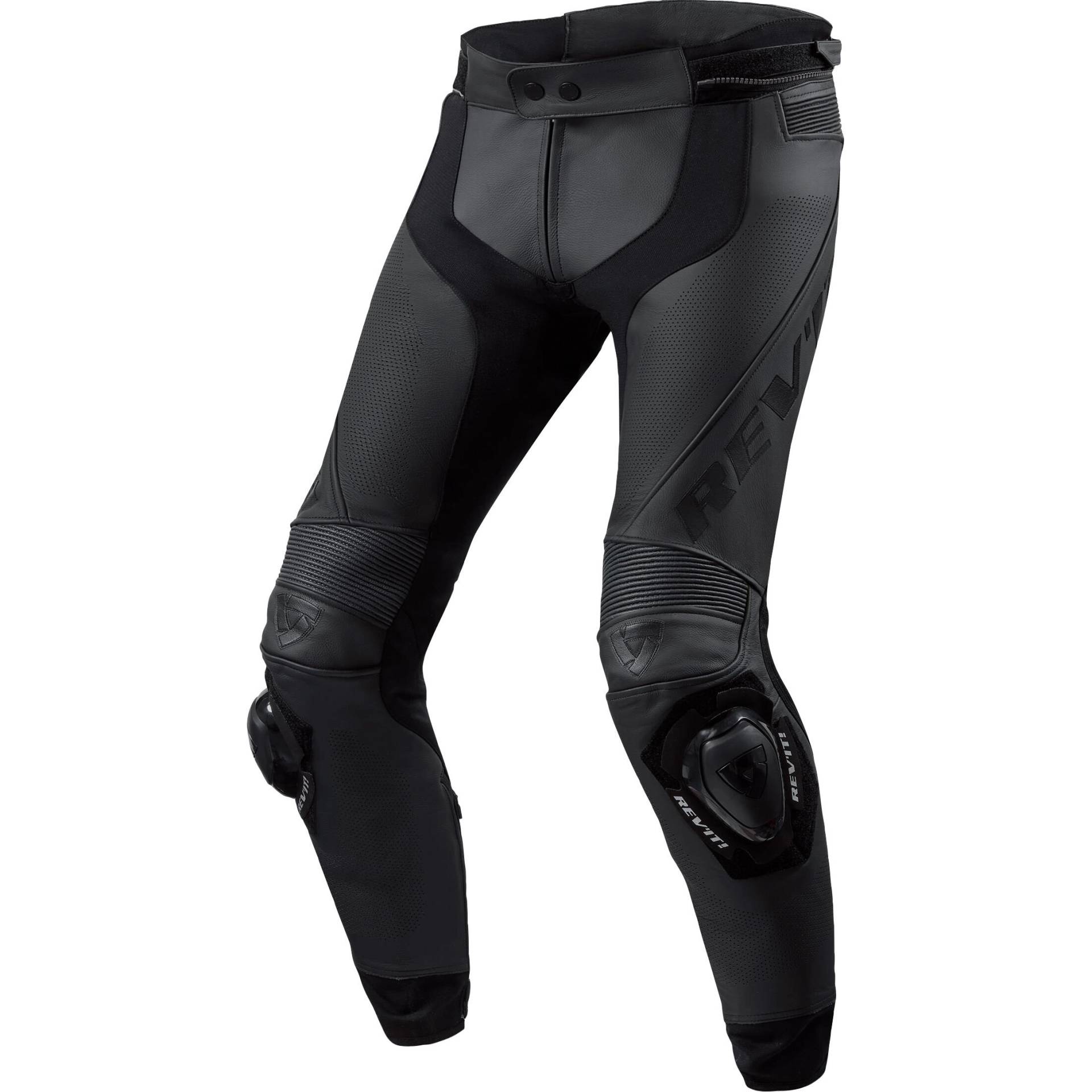 REV'IT! Apex Lederkombihose schwarz 26 (52 kurz) Herren von REV'IT!