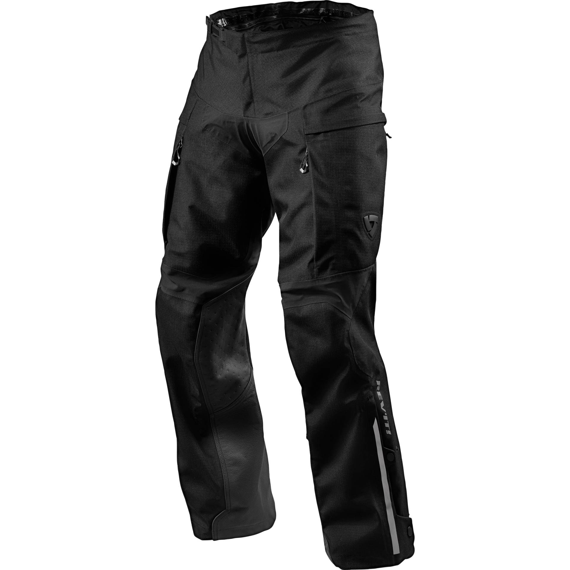 REV'IT! Component H2O Leder-/Textilhose schwarz 3XL (kurz) Herren von REV'IT!