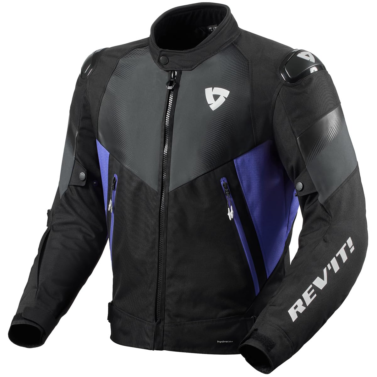 REV'IT! Control H2O Urban Sport Jacke, Schwarz/Blau, Größe 3XL von REV'IT!