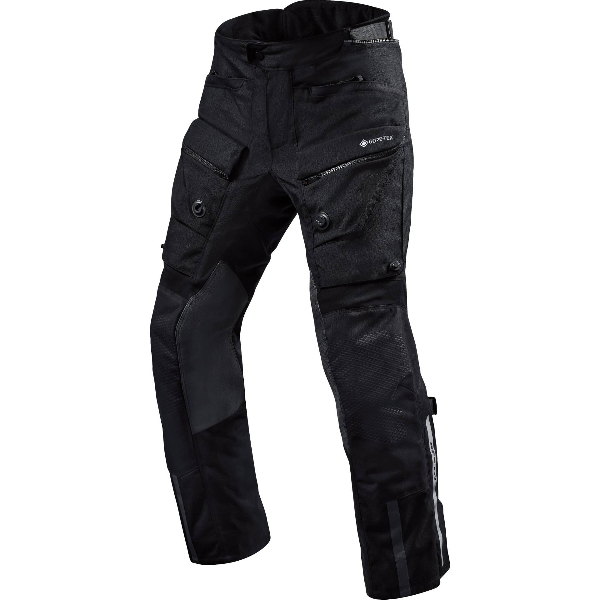 REV'IT! Defender 3 GTX Textilhose schwarz L (kurz) Herren von REV'IT!