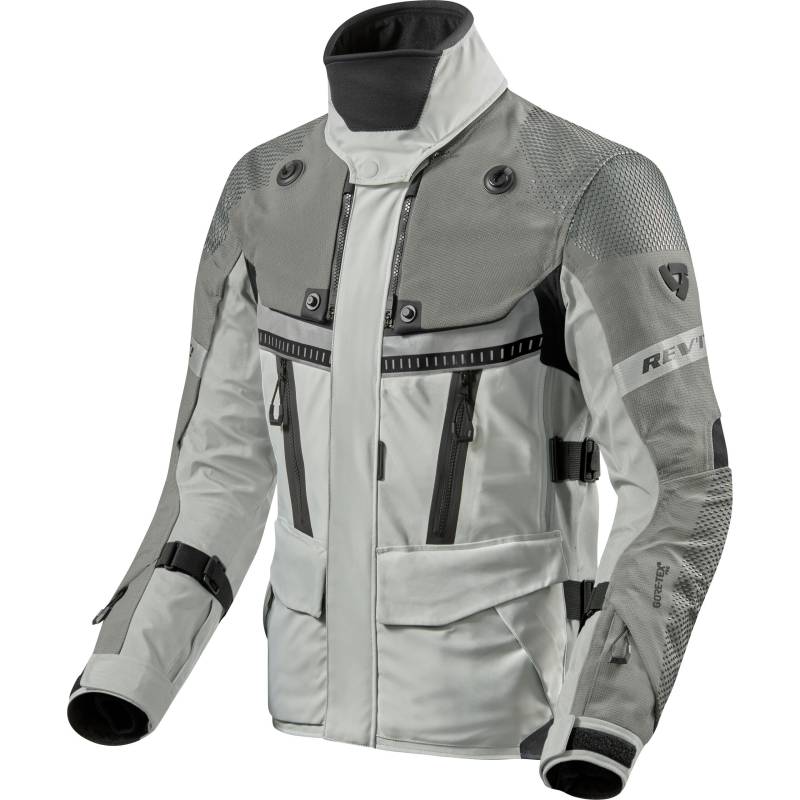 REV'IT! Dominator 3 GTX Textiljacke silber/anthrazit L Herren von REV'IT!