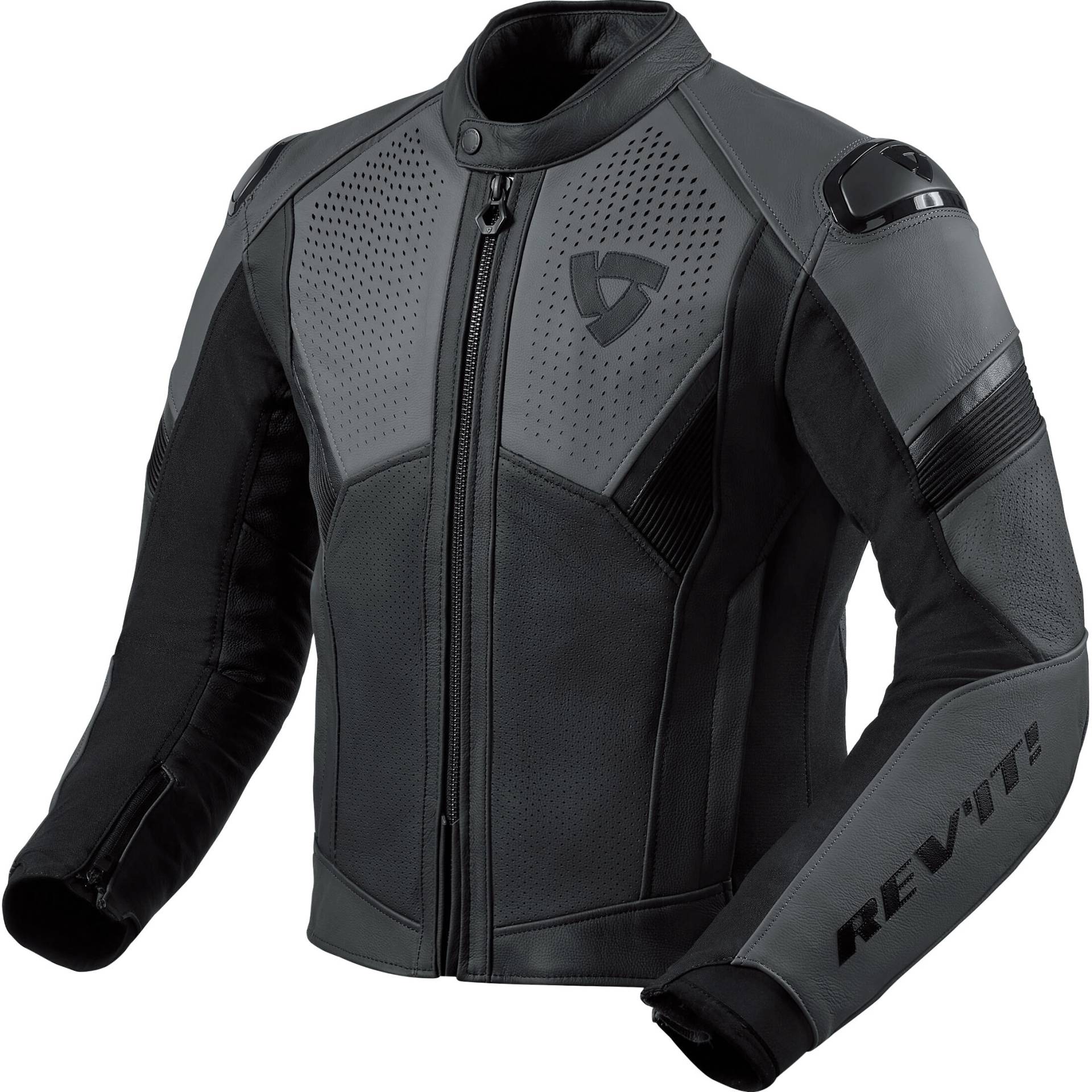 REV'IT! Matador Lederkombijacke schwarz/anthrazit 48 Herren von REV'IT!