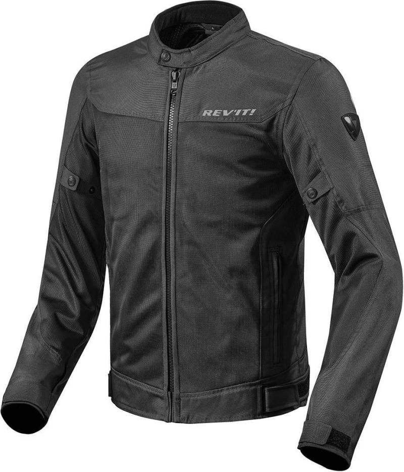 REV'IT! Motorradjacke mit Protektoren Motorrad Jacke Eclipse Textiljacke schwarz XL, Herren, Tourer, Ganzjährig von Rev'It