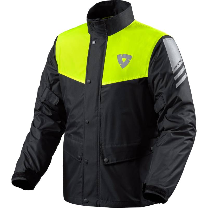 REV'IT! Nitric 3 H2O Regenjacke schwarz/neongelb S von REV'IT!