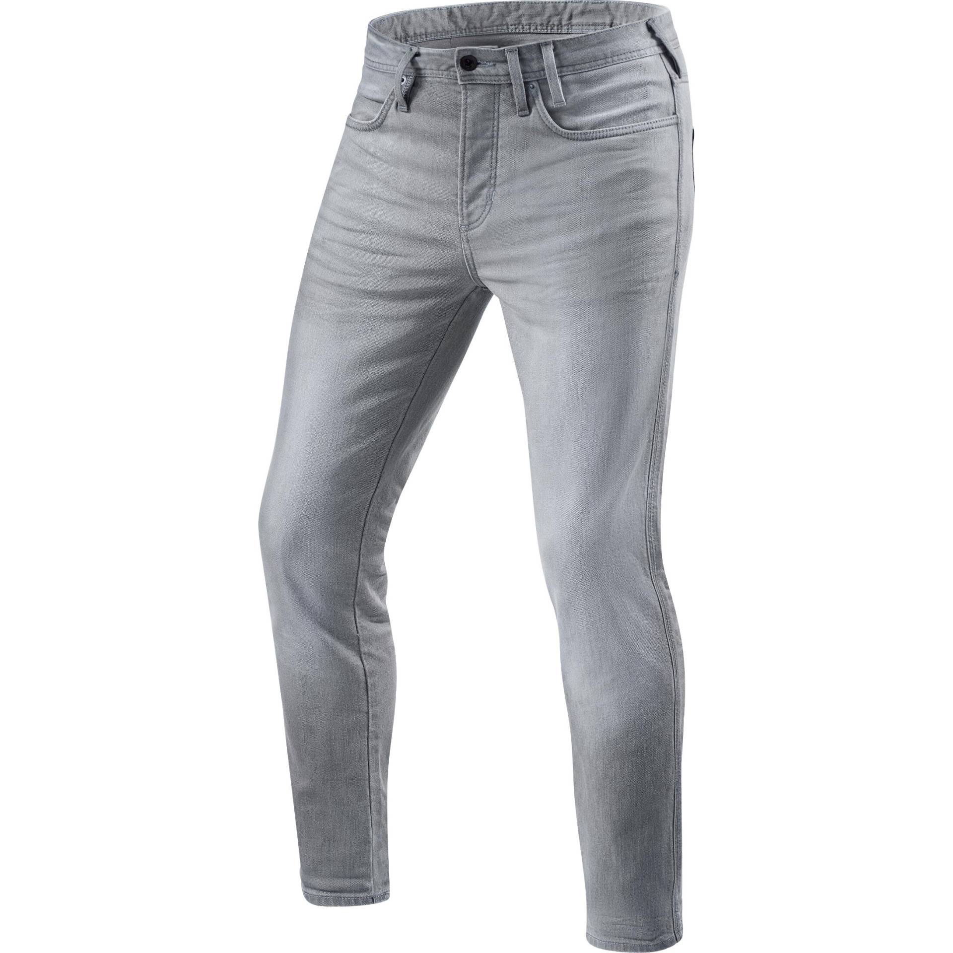 REV'IT! Piston 2 SK Jeanshose hellgrau 30/32 Herren von REV'IT!