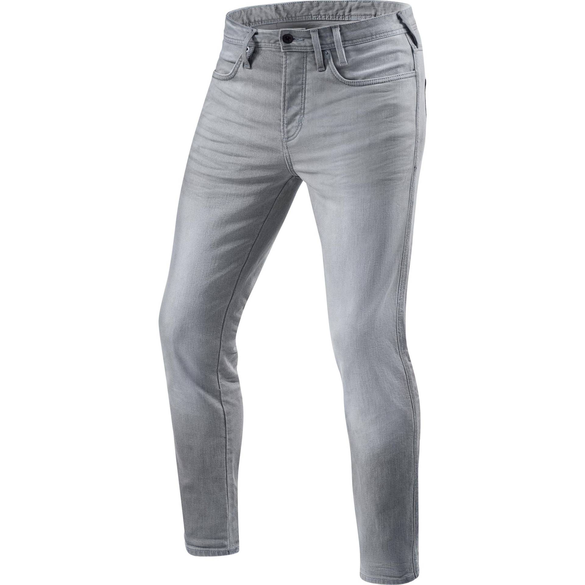 REV'IT! Piston 2 SK Jeanshose hellgrau 30/34 Herren von REV'IT!