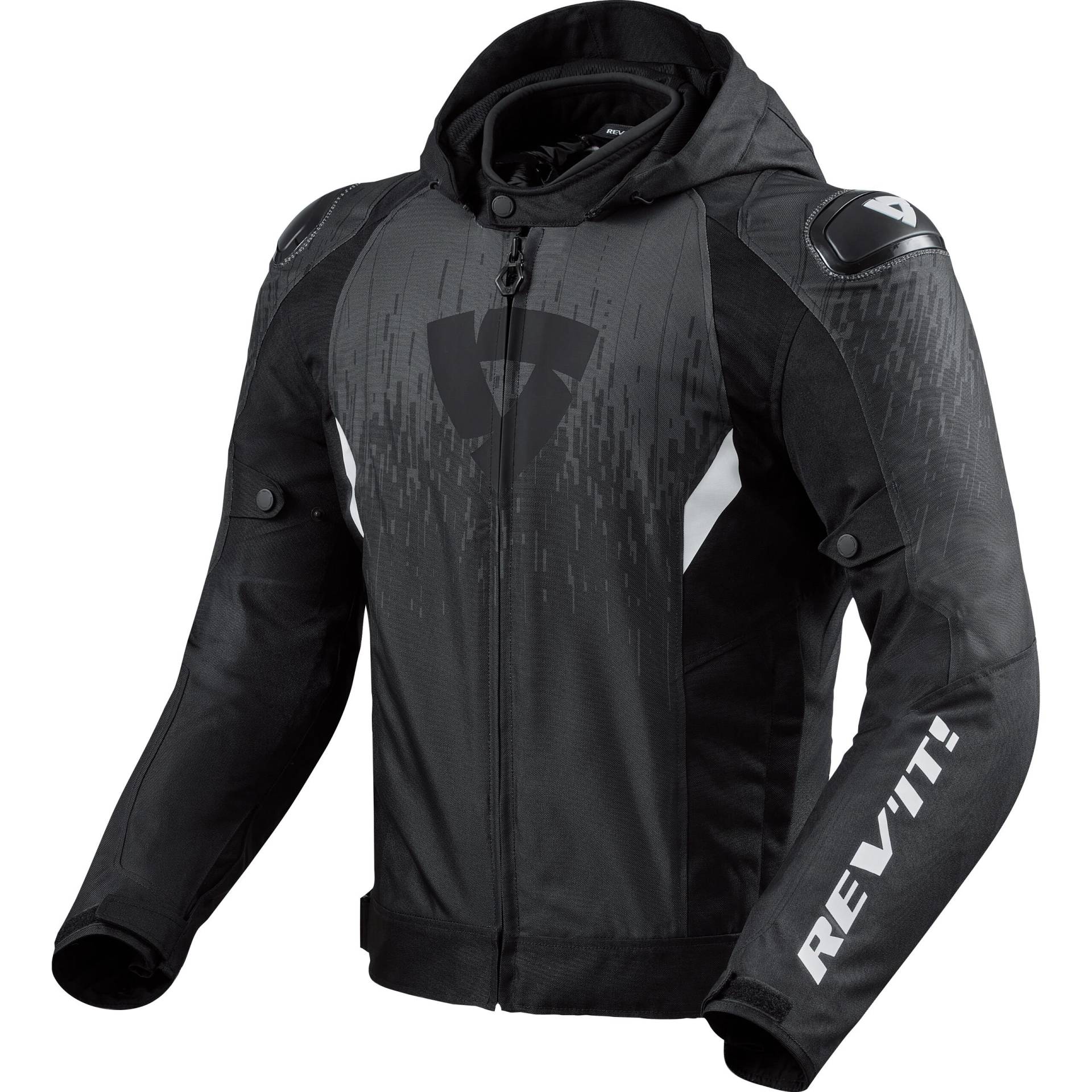 REV'IT! Quantum 2 H2O Textiljacke schwarz/anthrazit 3XL von REV'IT!