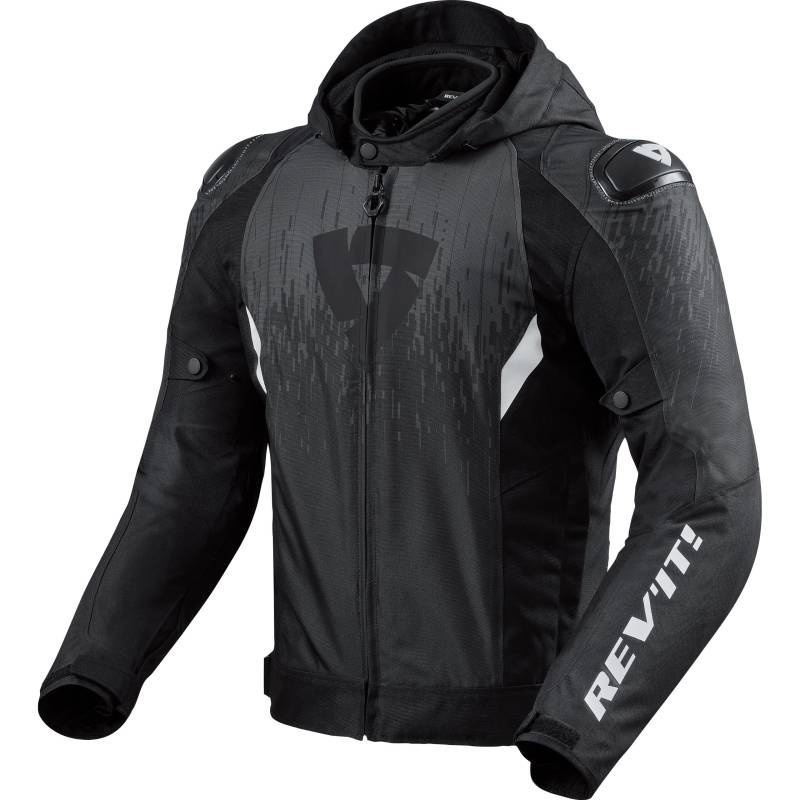 REV'IT! Quantum 2 H2O Textiljacke schwarz/anthrazit L von REV'IT!