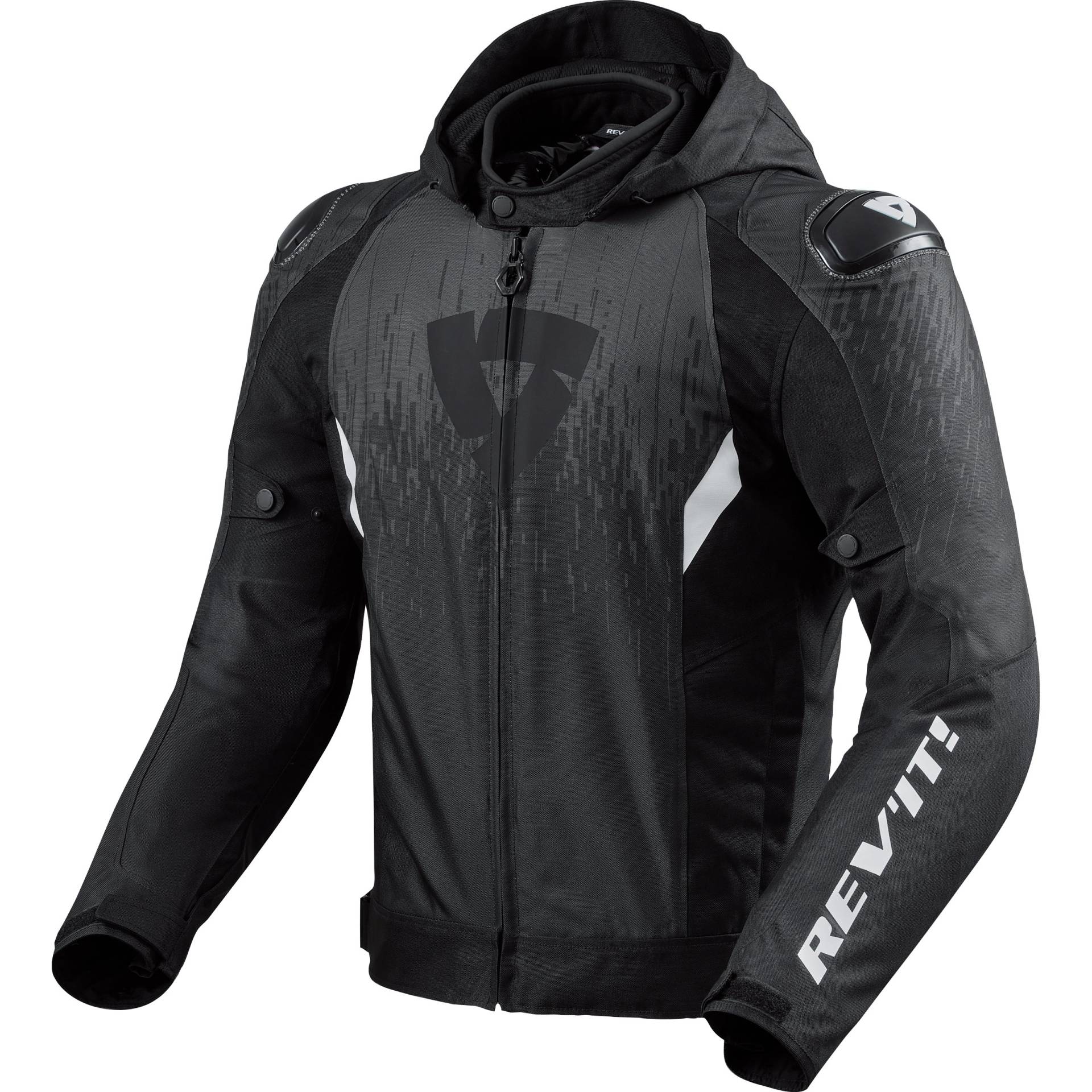 REV'IT! Quantum 2 H2O Textiljacke schwarz/anthrazit M von REV'IT!