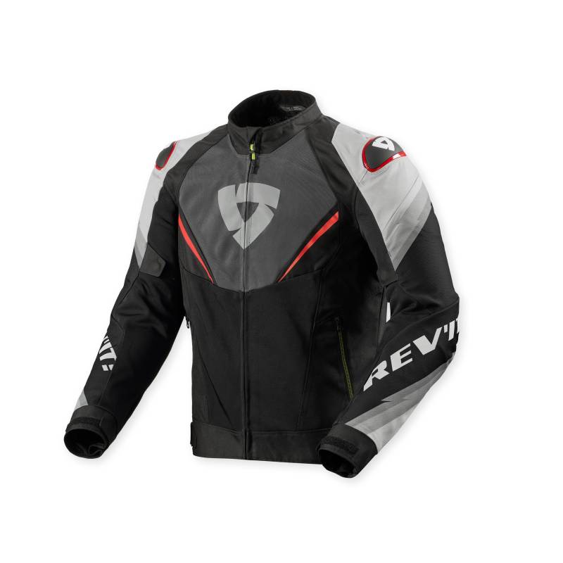 REV'IT! Quantum 3 Air Textiljacke grau/rot L Herren von REV'IT!