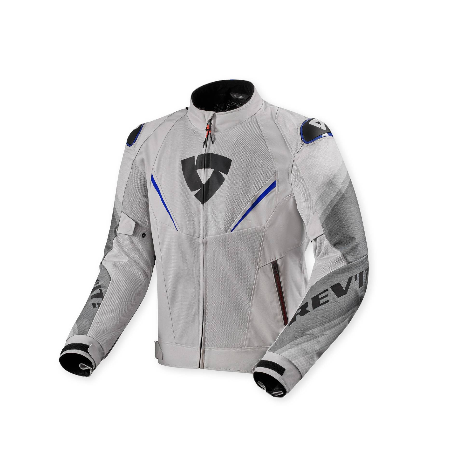 REV'IT! Quantum 3 Air Textiljacke silber/blau 3XL Herren von REV'IT!