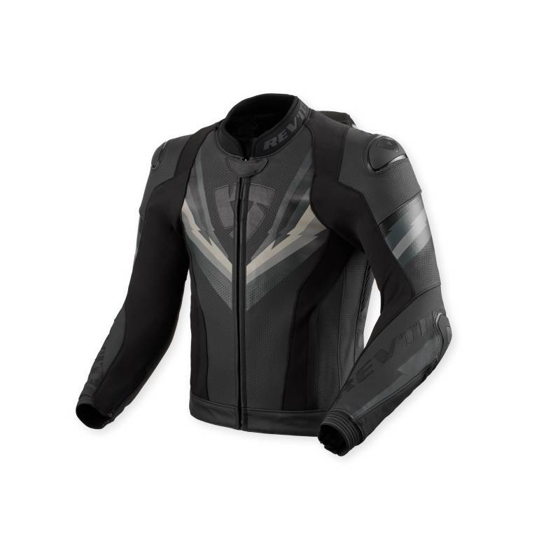 REV'IT! Quantum 3 Pro Lederjacke schwarz/anthrazit 46 Herren von REV'IT!