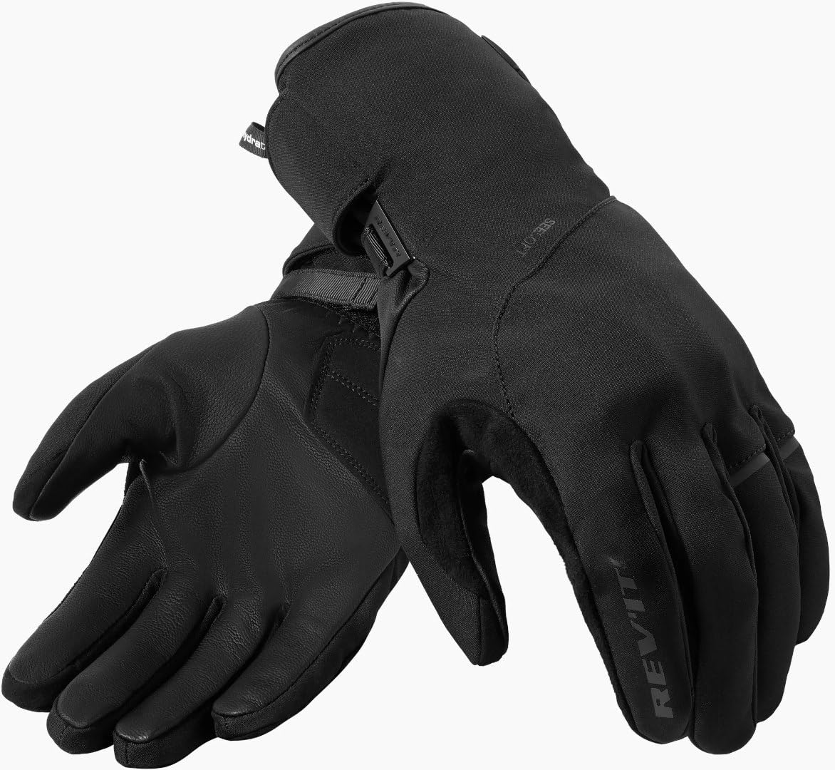 REV'IT! Revit Antigo H2O wasserdichte Motorrad Handschuhe, schwarz, 2XL von REV'IT!