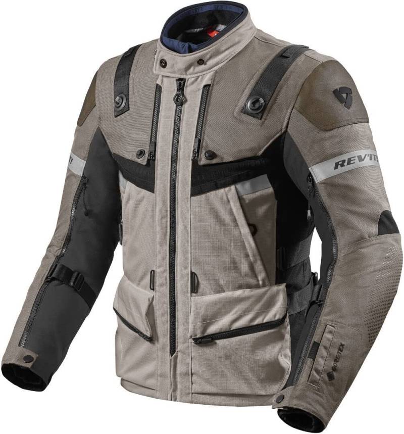 REV'IT! Revit Defender 3 GTX Motorrad Textiljacke, sand/schwarz, XL von REV'IT!