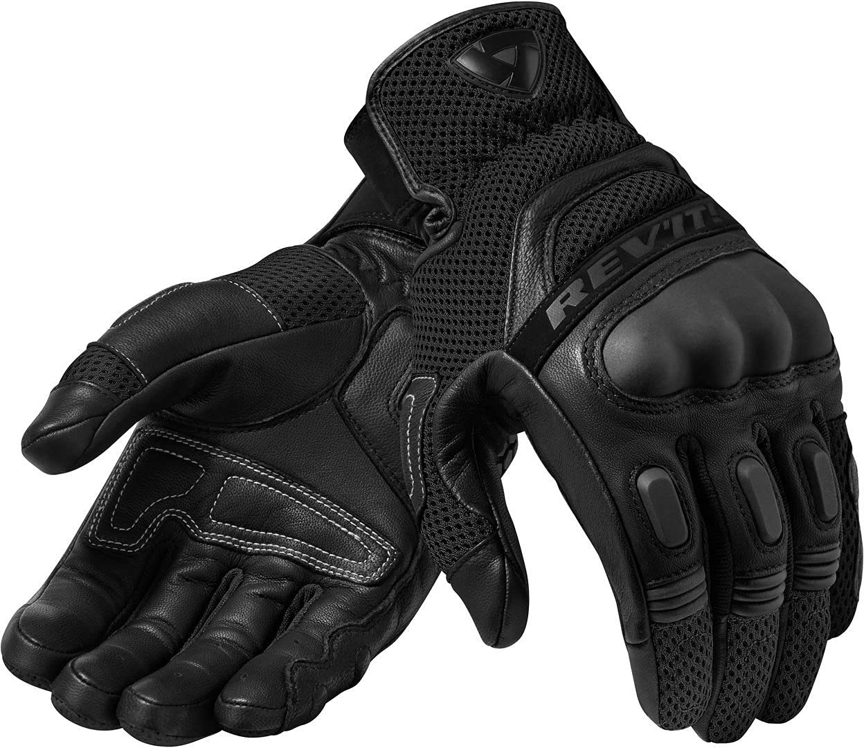 REV'IT! Revit Dirt 3 Motocross Handschuhe, schwarz/schwarz, M von REV'IT!