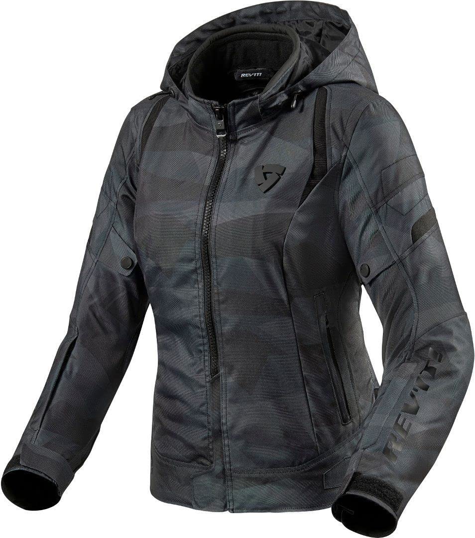 REV'IT! Revit Flare 2 Damen Motorrad Textiljacke, dunkles camouflage, 36 von REV'IT!