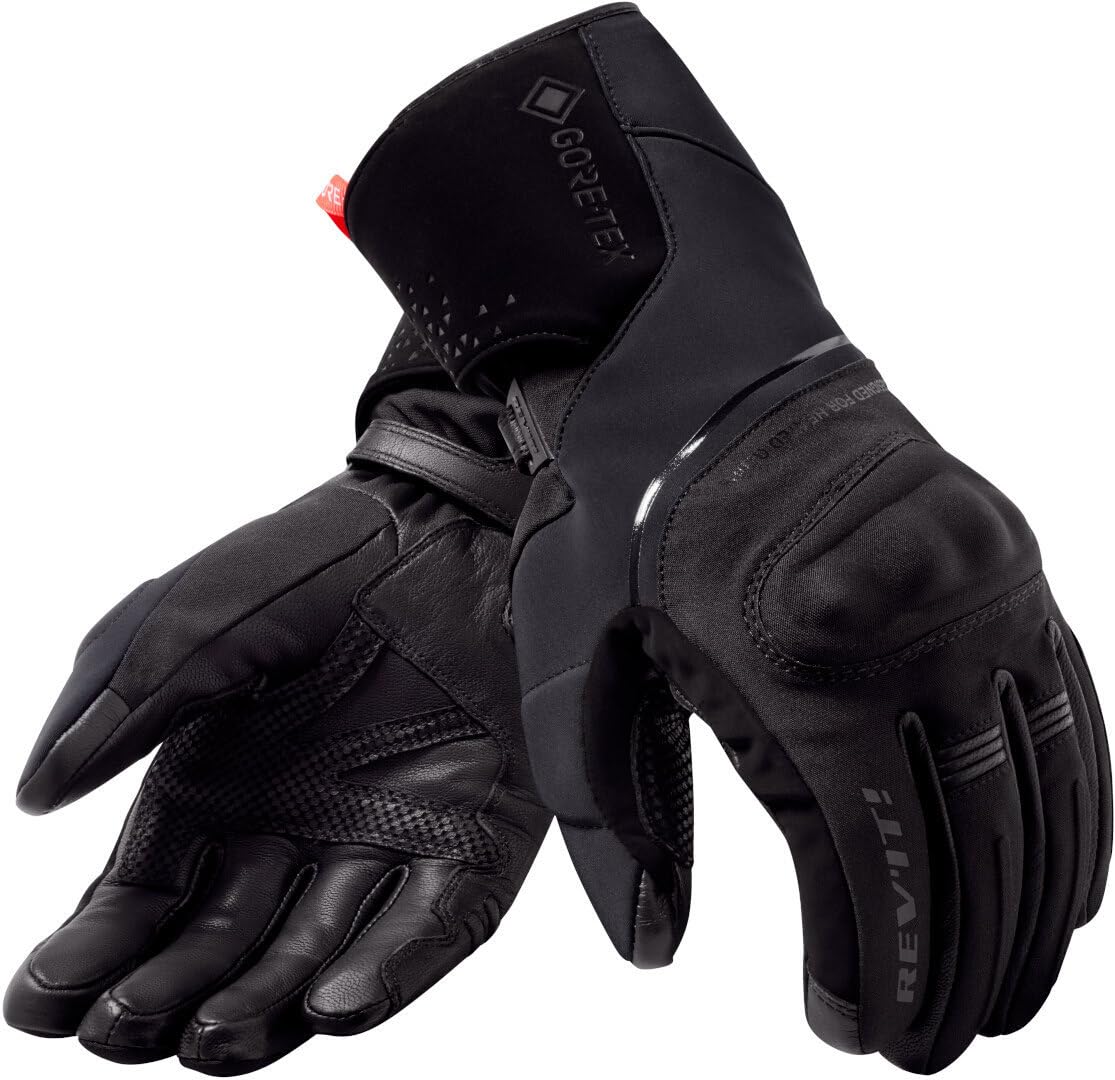 REV'IT! Revit Fusion 3 GTX Motorrad Handschuhe, schwarz, 2XL von REV'IT!