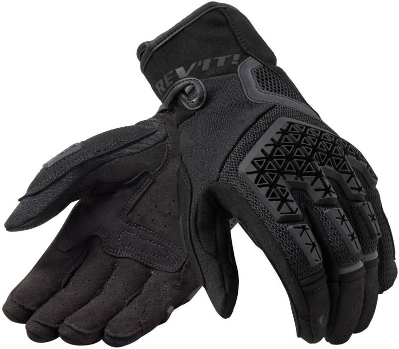 REV'IT! Revit Mangrove Motorrad Handschuhe, schwarz, 2XL von REV'IT!