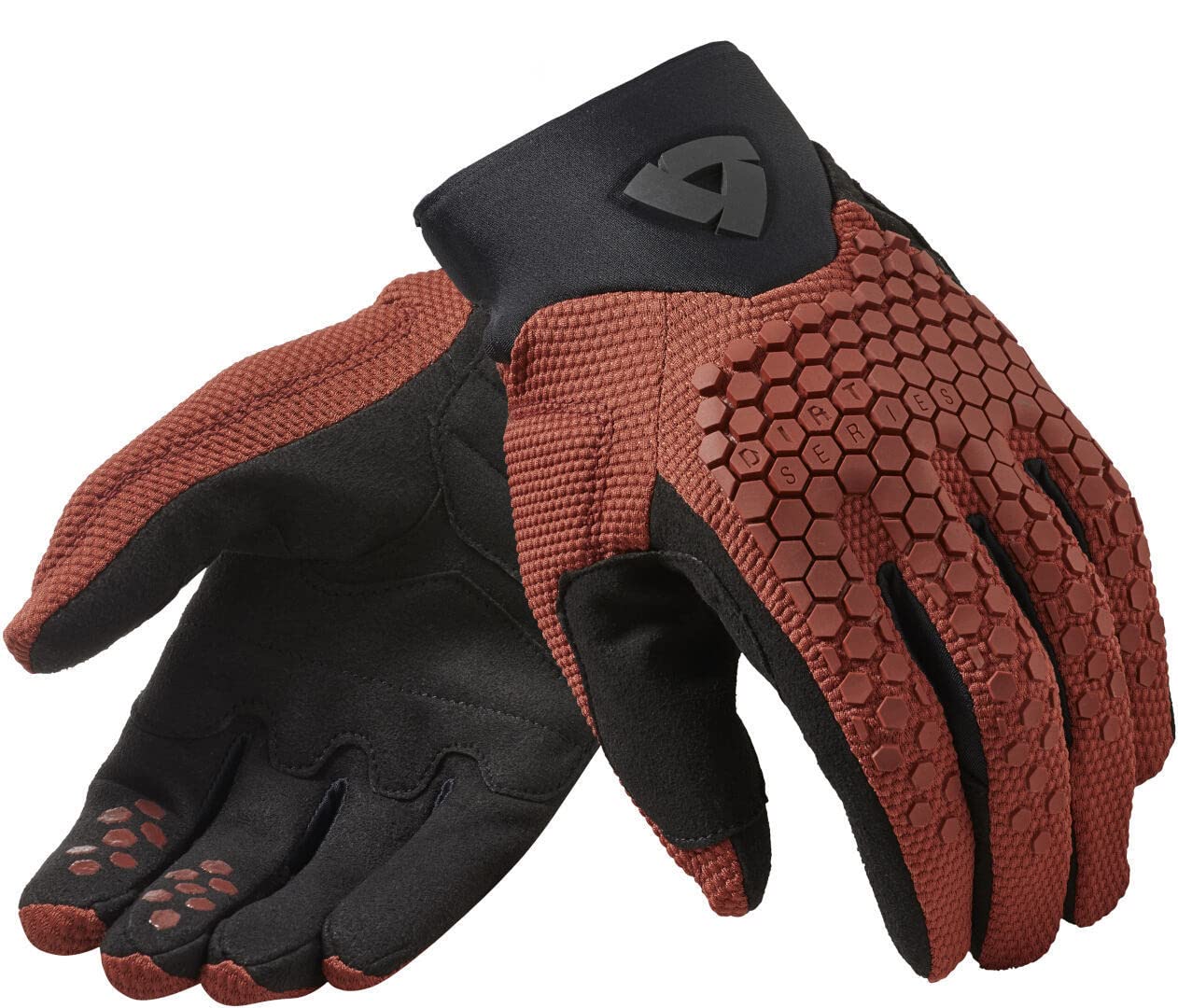 REV'IT! Revit Massif Motorradhandschuhe, rot, L von REV'IT!