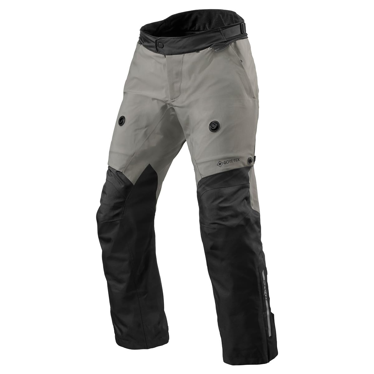 REV'IT! Revit Neptune 3 GTX wasserdichte Motorrad Textilhose, grau/schwarz, M von REV'IT!