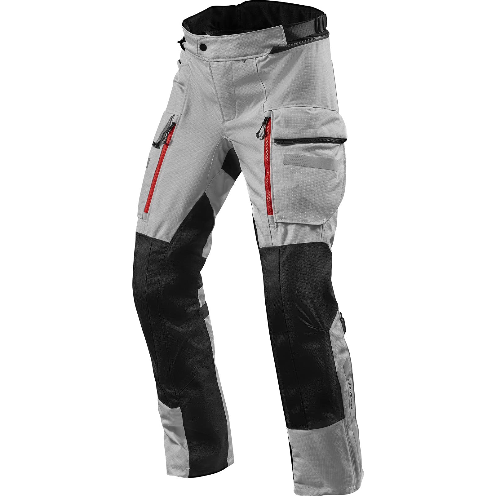 REV'IT! Revit Sand 4 H2O Motorrad Textilhose, silber/schwarz, M von REV'IT!