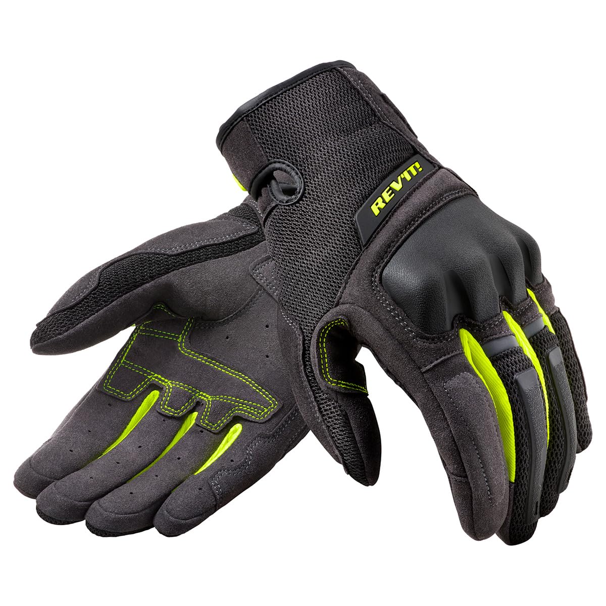 REV'IT! Revit Volcano Motorradhandschuhe, schwarz/gelb, 3XL von REV'IT!