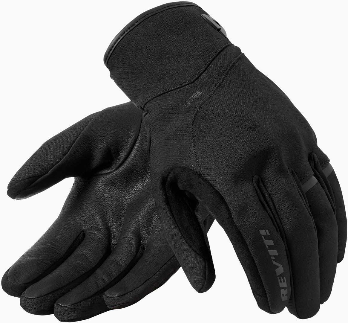 REV'IT! Revit Wayden H2O wasserdichte Motorrad Handschuhe, schwarz, M von REV'IT!