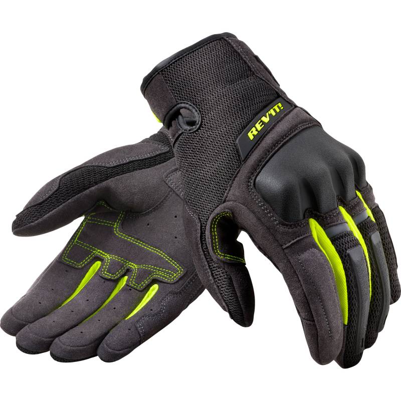 REV'IT! Volcano Handschuh schwarz/neon-gelb XL Herren von REV'IT!