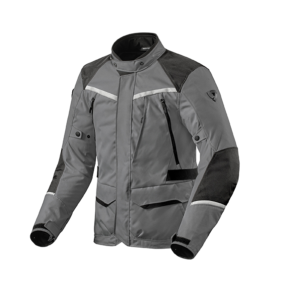 REV'IT! Voltiac 3 H2O Textiljacke grau/schwarz XXL Herren von REV'IT!