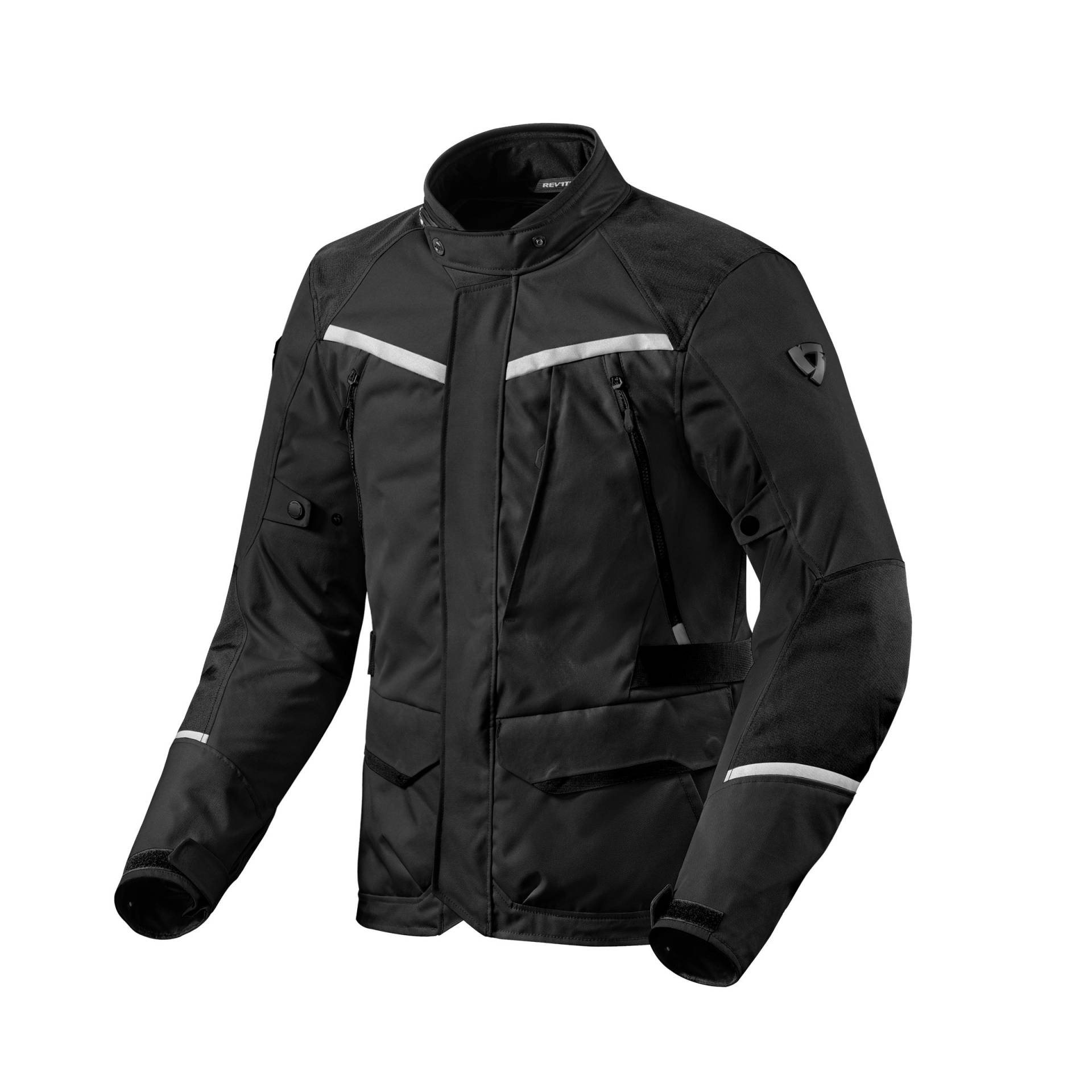 REV'IT! Voltiac 3 H2O Textiljacke schwarz/silber 3XL Herren von REV'IT!