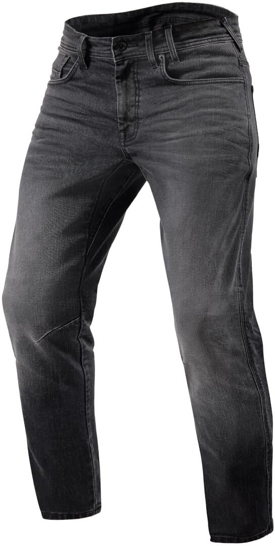 Revit Detroit 2 TF Motorrad Jeans (Gray,32) von REV'IT!