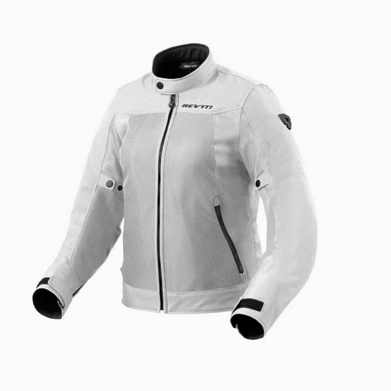 REV'IT! Revit Eclipse 2 Damen Motorrad Textiljacke, silber, 36 von REV'IT!