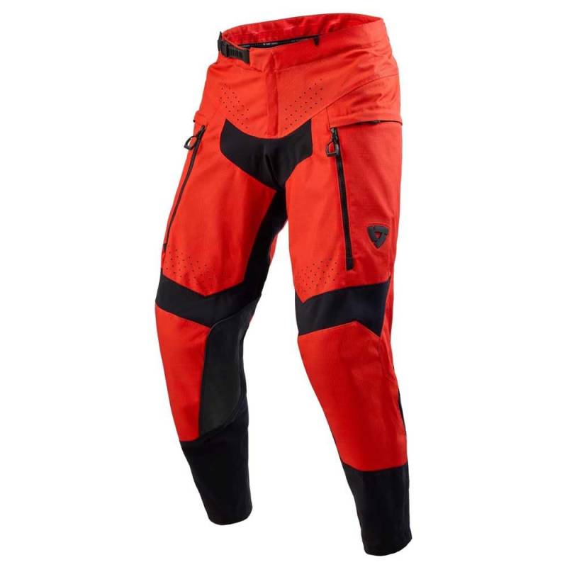 Revit Peninsula Motorrad Textilhose, rot/schwarz, Kurz L von REV'IT!