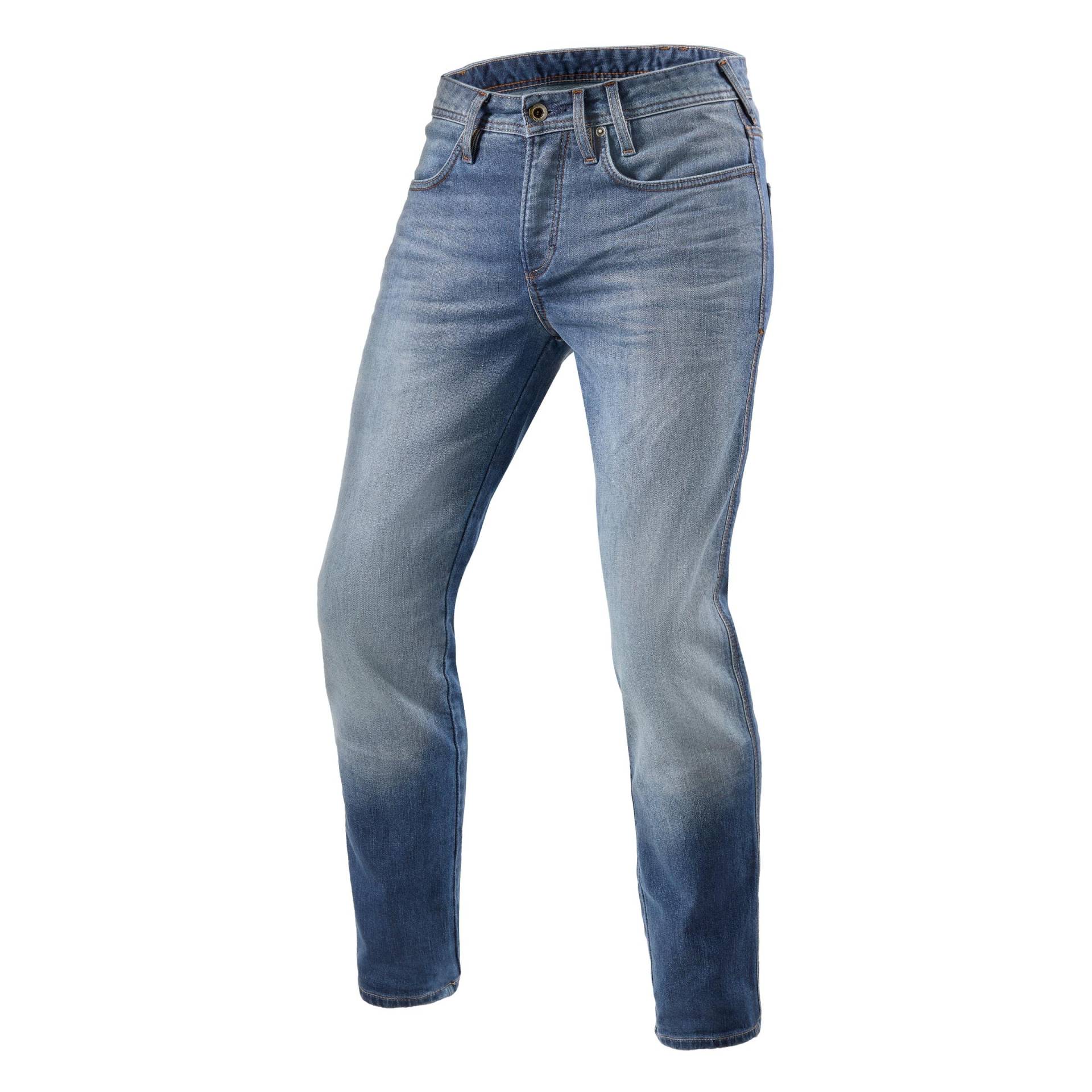 Revit Piston 2 SK Motorrad Jeans (Blue,34) von REV'IT!