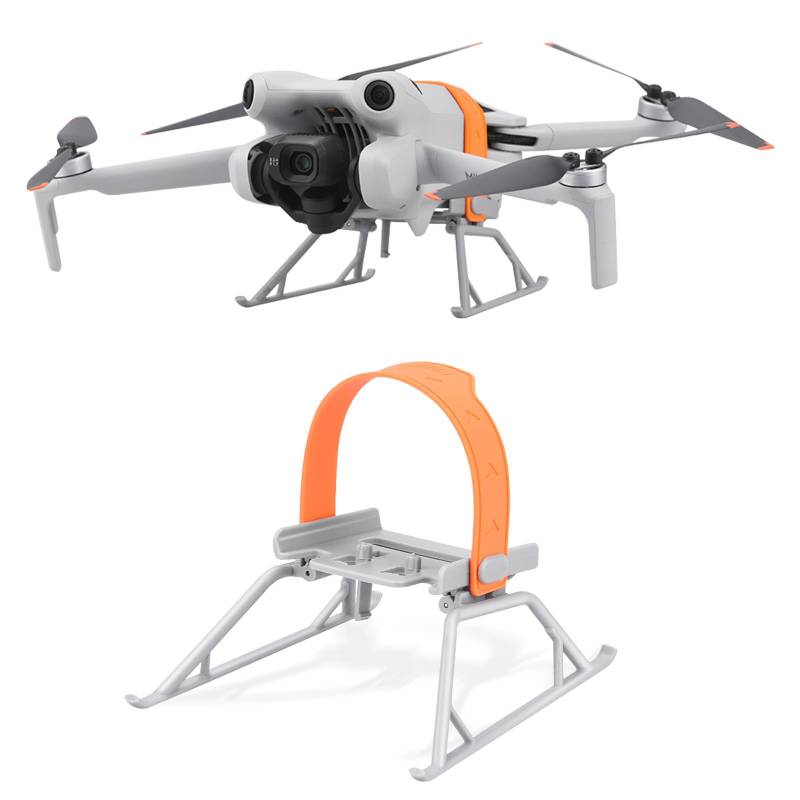 REYGEAK Mini 4 Pro Landefüße Erweiterte Fahrwerk Landegestell Landing Gear für DJI Mini 4 Pro Zubehör von REYGEAK