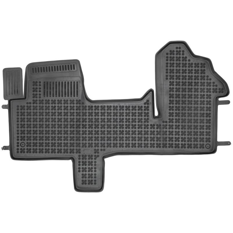REZAW - PLAST Antirutschmatten Auto fußmatten passt für Opel Movano II (B) 2010-2022 Kompletter Schutz für Ihr Auto bei Allen Wetterbedingungen mit perfekt passenden Anti rutsch gummimatten von REZAW - PLAST