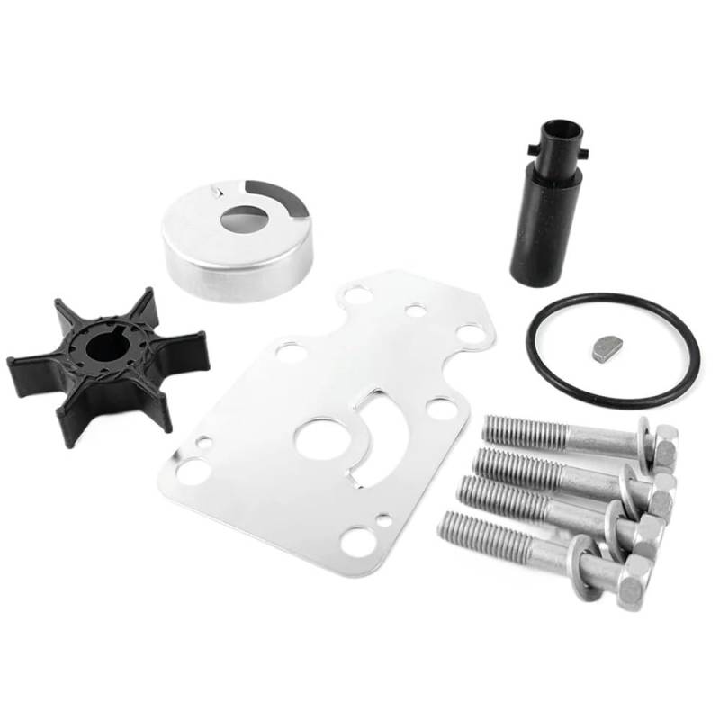 Service-Kit Kompatibel mit Wasserpumpenlaufrad, kompatibel mit 4-Takt 6 PS 8 PS 9,9 Außenbordmotor Modell 68T-W0078 68T-W0078-00-00 und Sierra 18-3450 von REwNXA