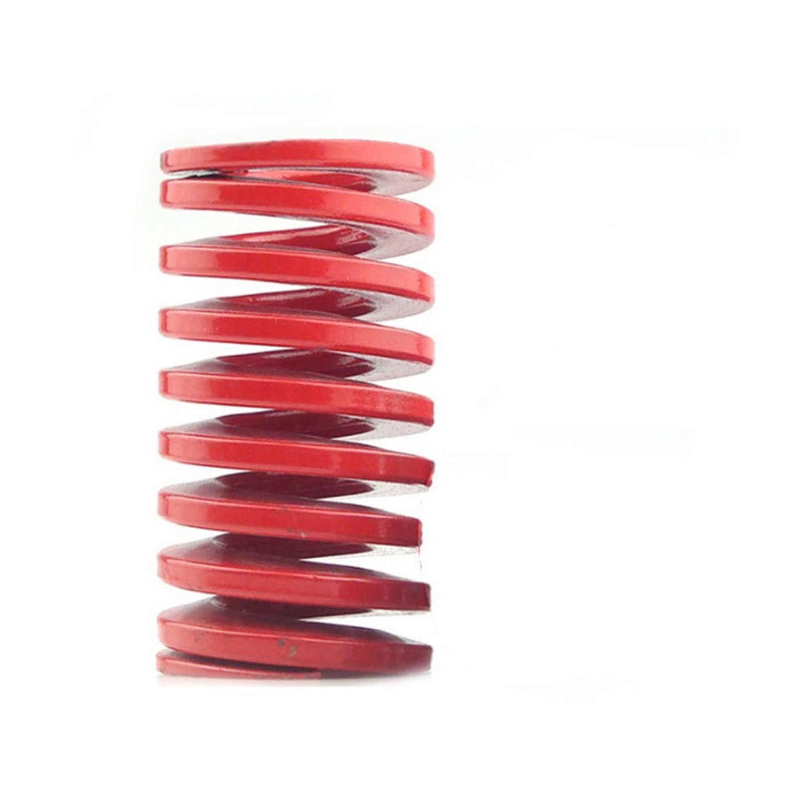 Druckfeder, 1 Stück, Länge 20–200 mm, rote leichte Belastung, Spiralstanz-Kompressionsform, Matrizenfeder, Außendurchmesser 16–40 mm, Innendurchmesser 8–20 mm (Größe: 100 mm, Farbe: Außendurchmesser 1 von RFDRR