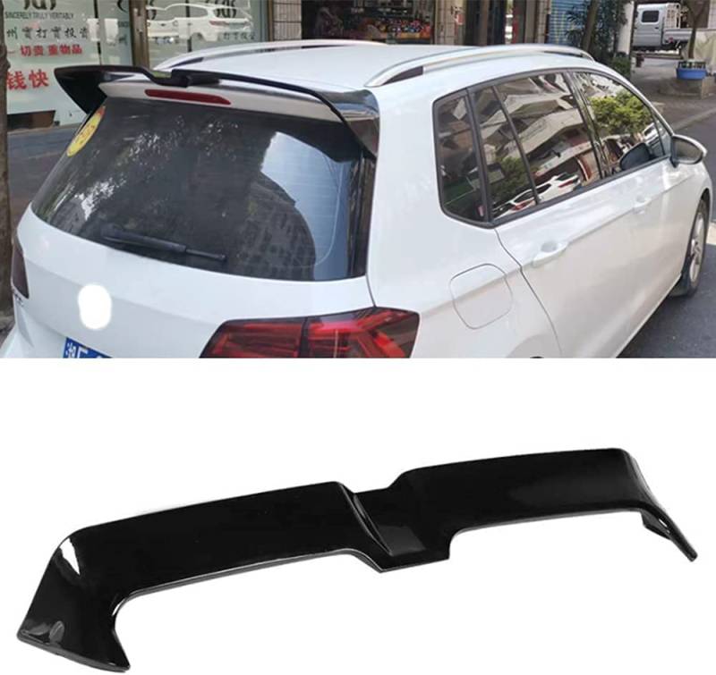 Auto-Abs Heckspoiler für Golf Sportsvan 2016-2020, Lip Strip Decoration Part Diffuser Bumper Cover, RFRDSPKG von RFRDSPKG