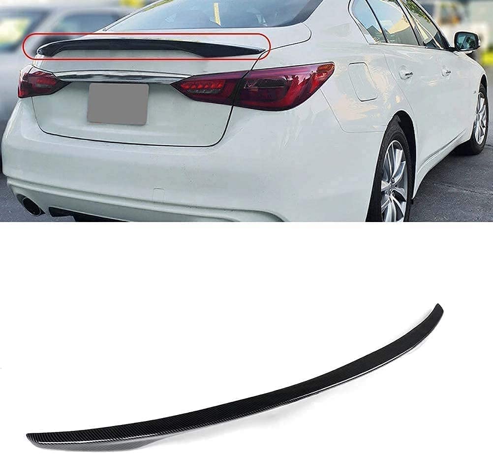 Auto-Abs Heckspoiler für Infiniti Q50 2014-2020, Lip Strip Decoration Part Diffuser Bumper Cover, RFRDSPKG von RFRDSPKG