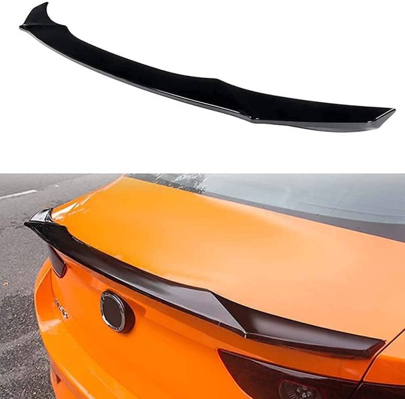 Auto-Abs Heckspoiler für Mazda 3 M3 Axela 2019 2020, Lip Strip Decoration Part Diffuser Bumper Cover, RFRDSPKG von RFRDSPKG