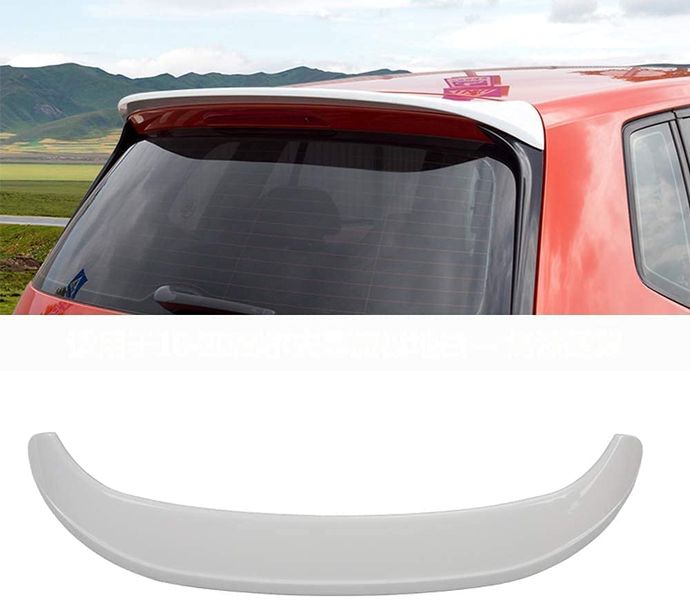 Car Abs Rear Spoiler für Golf Sportsvan SV 2016 2017 2018 2019 2020, Lip Strip Decoration Part Diffuser Bumper Cover, RFRDSPKG, Weiß von RFRDSPKG